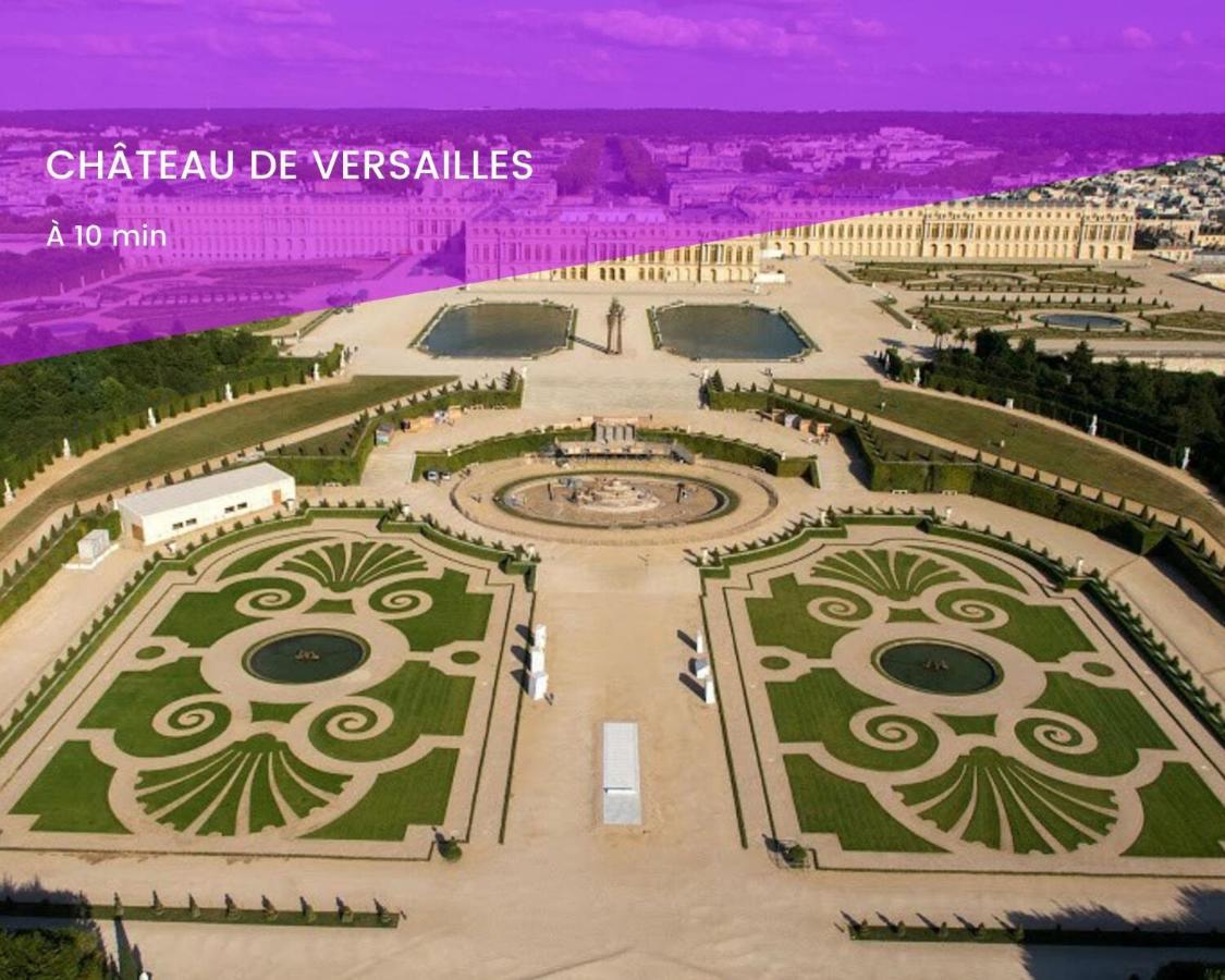 Le Cocon Des Couples Tout Proche Versailles - En Face De L'Hopital Mignot เลอเชอส์เนย์ ภายนอก รูปภาพ